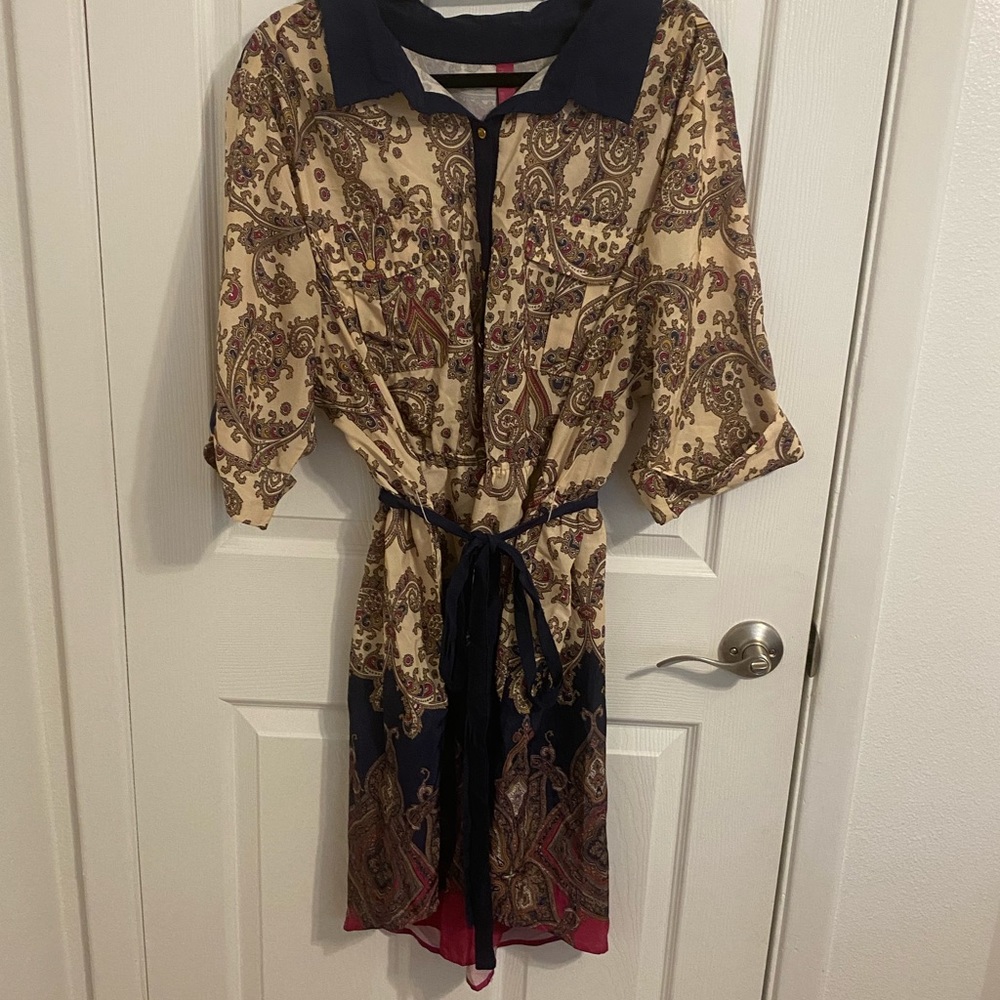 Pure Energy paisley dress